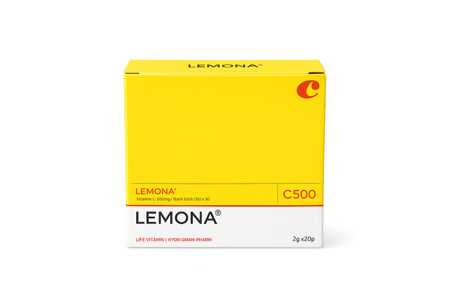 LEMONA vitamin C 500mg stick packs Korean supplement lemon flavor